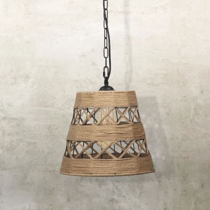 Lámpara colgante con cadena ALMA 1xE27/20W/230V