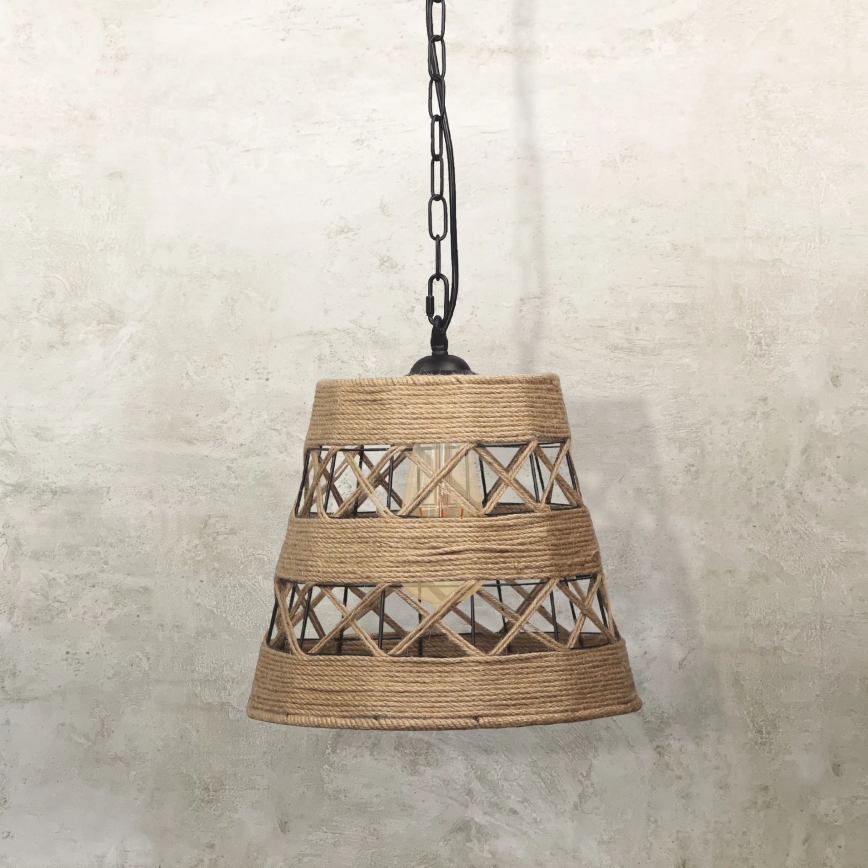 Lámpara colgante con cadena ALMA 1xE27/20W/230V