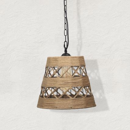 Lámpara colgante con cadena ALMA 1xE27/20W/230V