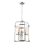 Lámpara colgante con cadena CONSTANTINE 3xE27/60W/230V cromo mate