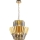 Lámpara colgante con cadena DONNA 9xE14/40W/230V diá. 45 cm dorado