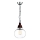 Lámpara colgante con cadena EDVIN 1xE27/60W/230V - Certificado FSC