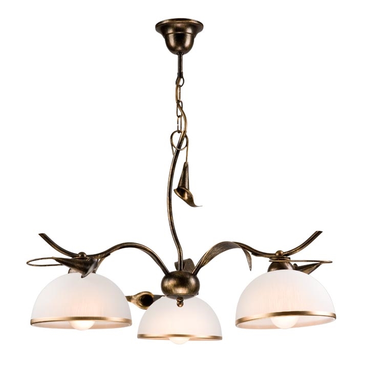 Lámpara colgante con cadena KALIA 3xE27/60W/230V