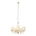 Lámpara colgante con cadena MALBO 5xE27/15W/230V beige