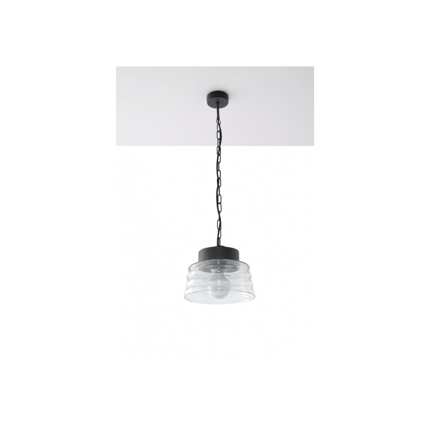 Lámpara colgante con cadena MARINA 1xE27/60W/230V