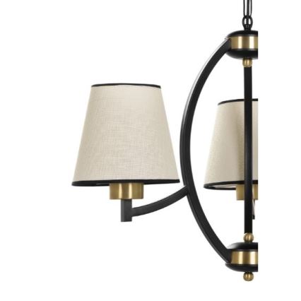 Lámpara colgante con cadena PAUL 3xE27/60W/230V