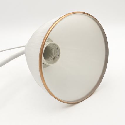 Lámpara colgante con cadena RETRO 2xE27/60W/230V blanco mate