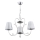 Lámpara colgante con cadena UNITY 3xE27/15W/230V cromo brillante