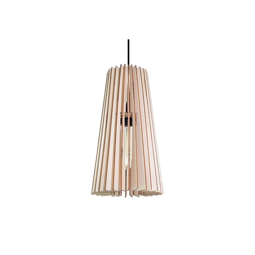 Lámpara colgante CONE 1xE27/24W/230V