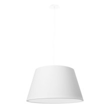 Lámpara colgante CONO 3xE27/60W/230V diámetro 45 cm blanco
