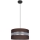 Lámpara colgante CORAL 1xE27/60W/230V diá. 40 cm marrón
