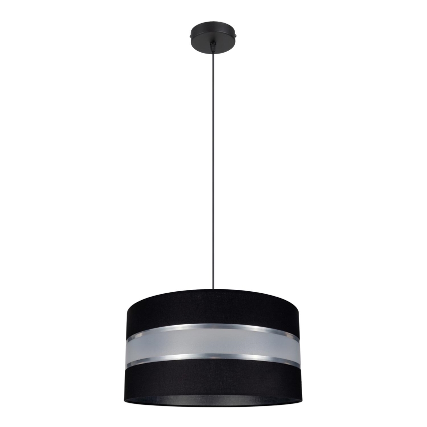 Lámpara colgante CORAL 1xE27/60W/230V negro
