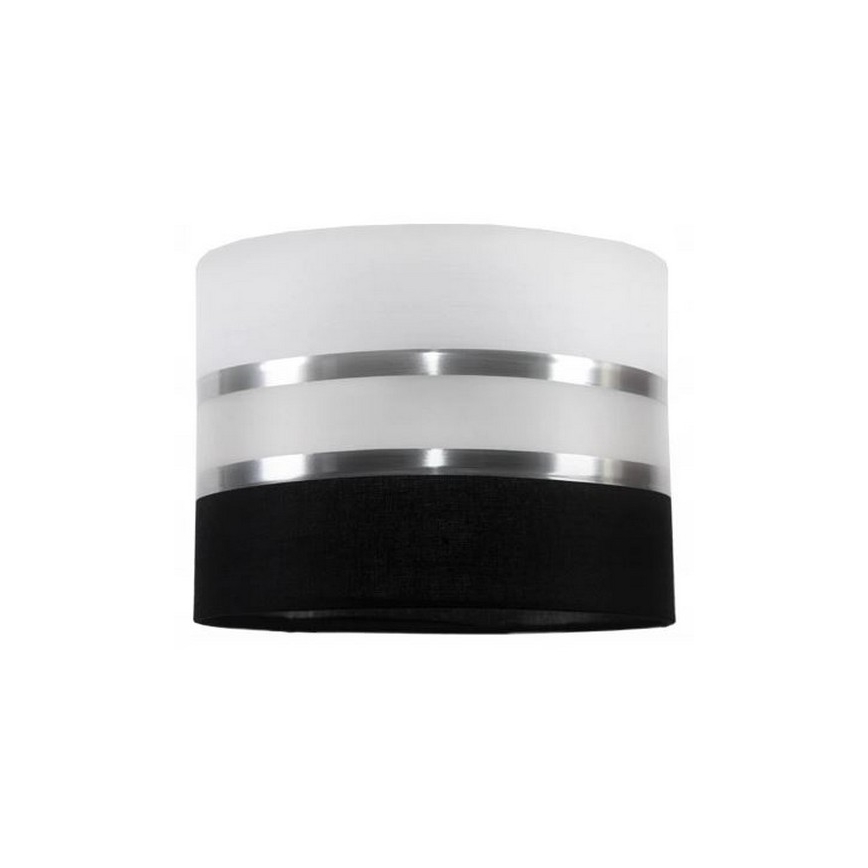 Lámpara colgante CORAL 2xE27/60W/230V negro-blanco