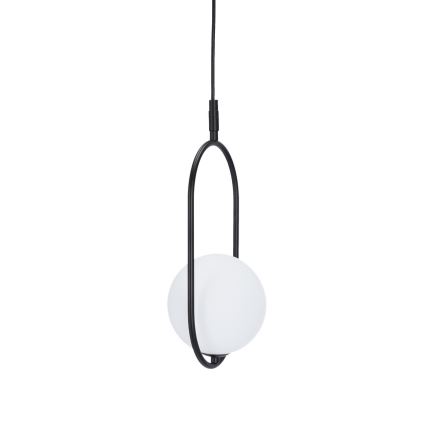 Lámpara colgante CORDEL 1xG9/28W/230V negro