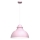 Lámpara colgante CORIN 1xE27/60W/230V rosa