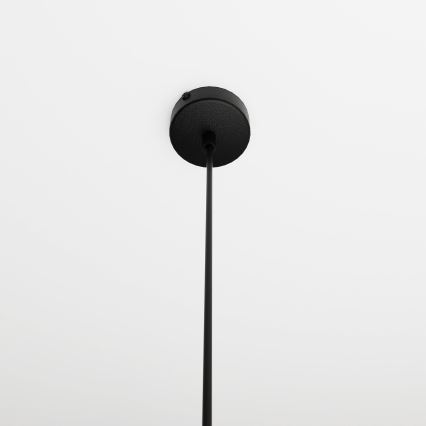 Lámpara colgante COSMO 1xE14/10W/230V diá. 14 cm negro/gris