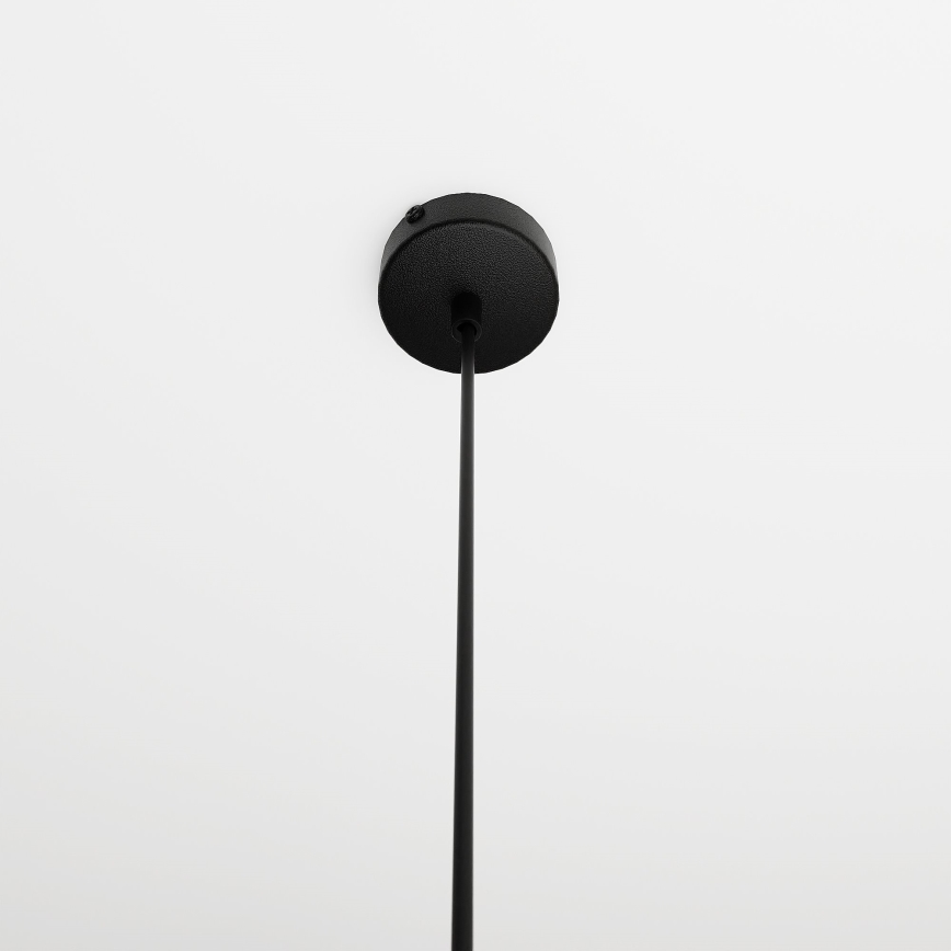 Lámpara colgante COSMO 1xE14/10W/230V diá. 14 cm negro/gris