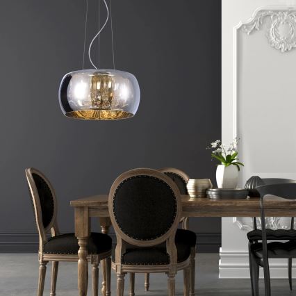 Lámpara colgante cristal ROMEO 6xG9/8W/230V