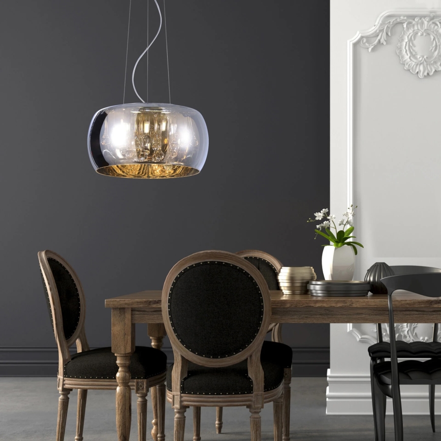 Lámpara colgante cristal ROMEO 6xG9/8W/230V