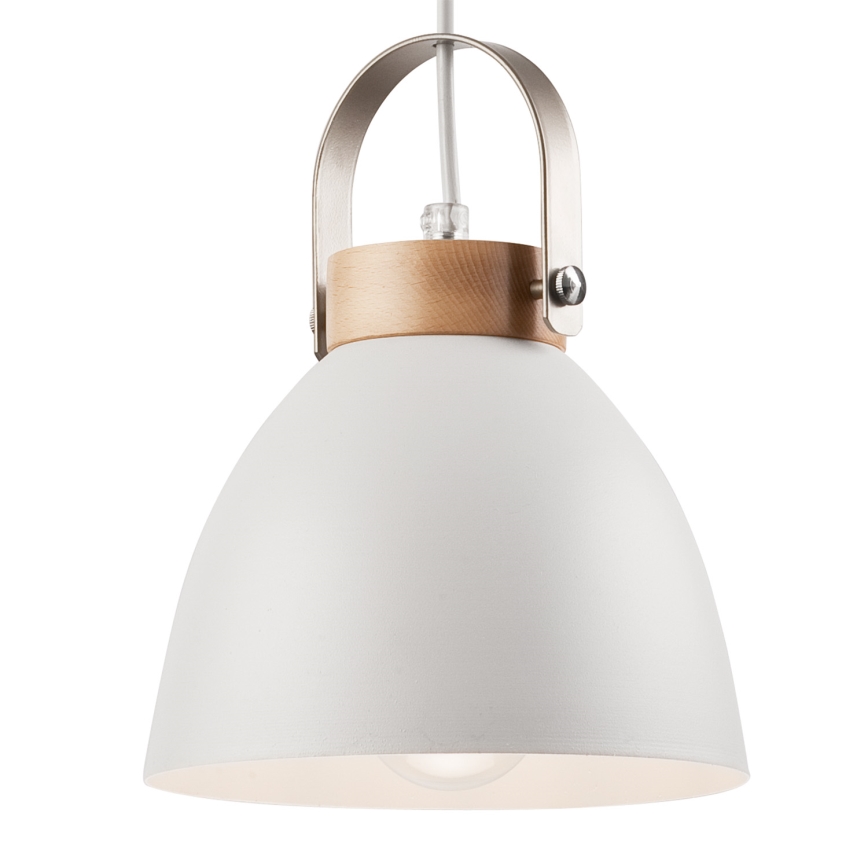 Lámpara colgante DANIELLE 1xE27/60W/230V haya