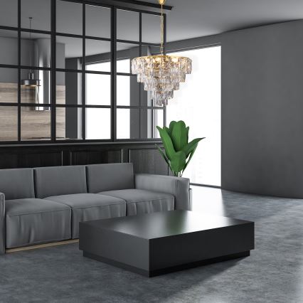 Lámpara colgante de cristal CHELSEA 6xE14/40W/230V
