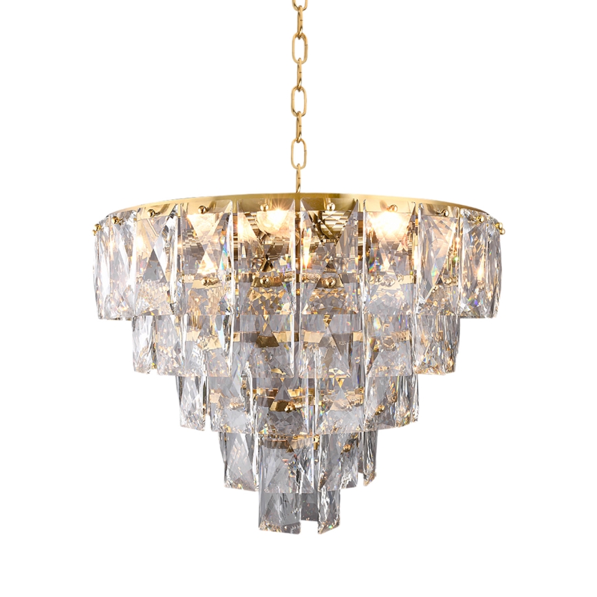 Lámpara colgante de cristal CHELSEA 6xE14/40W/230V