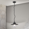 Lámpara colgante de exterior EDWARD 1xE27/60W/230V IP44 negro