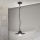 Lámpara colgante de exterior EDWARD 1xE27/60W/230V IP44 negro