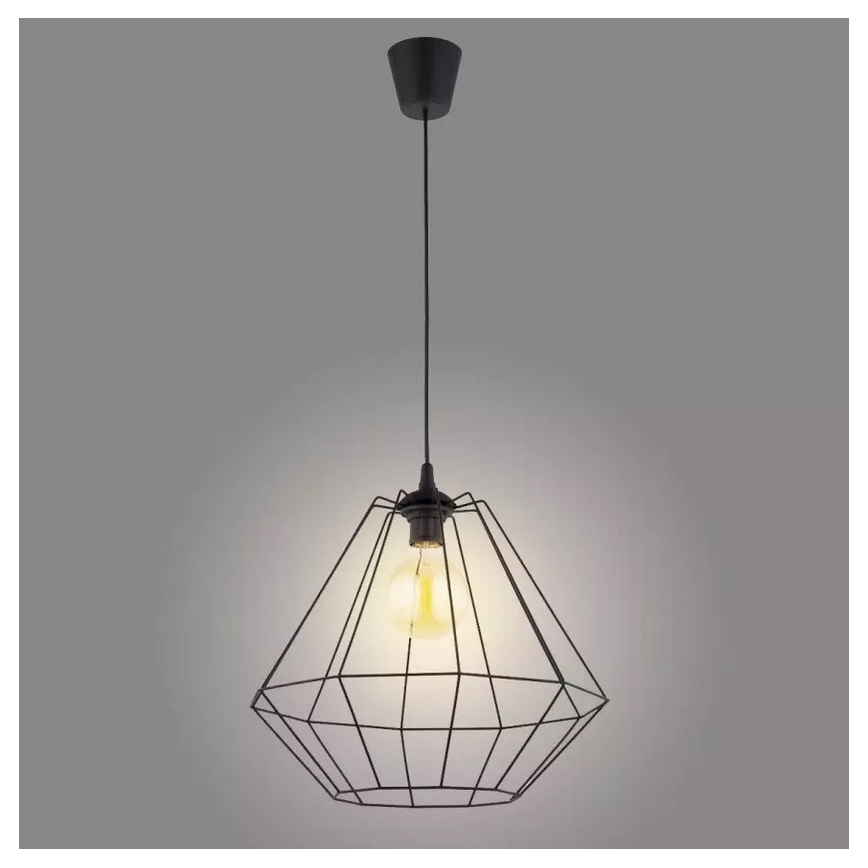Lámpara colgante DIAMOND 1xE27/60W/230V