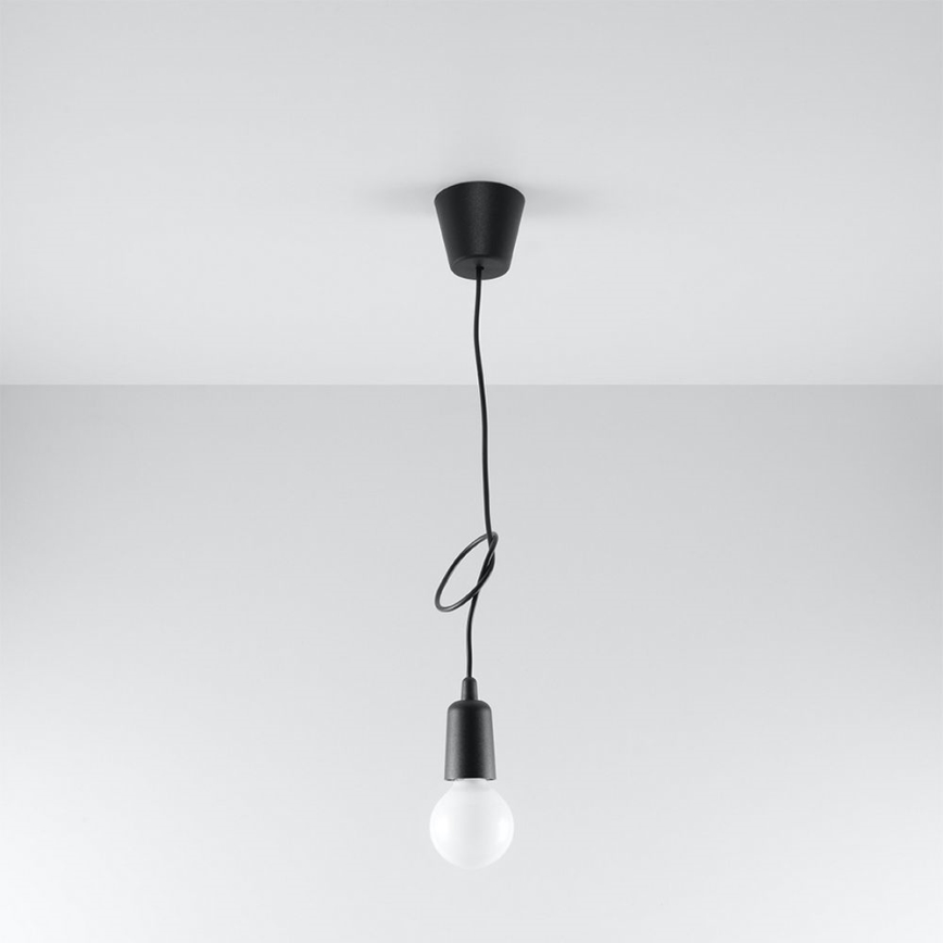 Lámpara colgante DIEGO 1xE27/60W/230V
