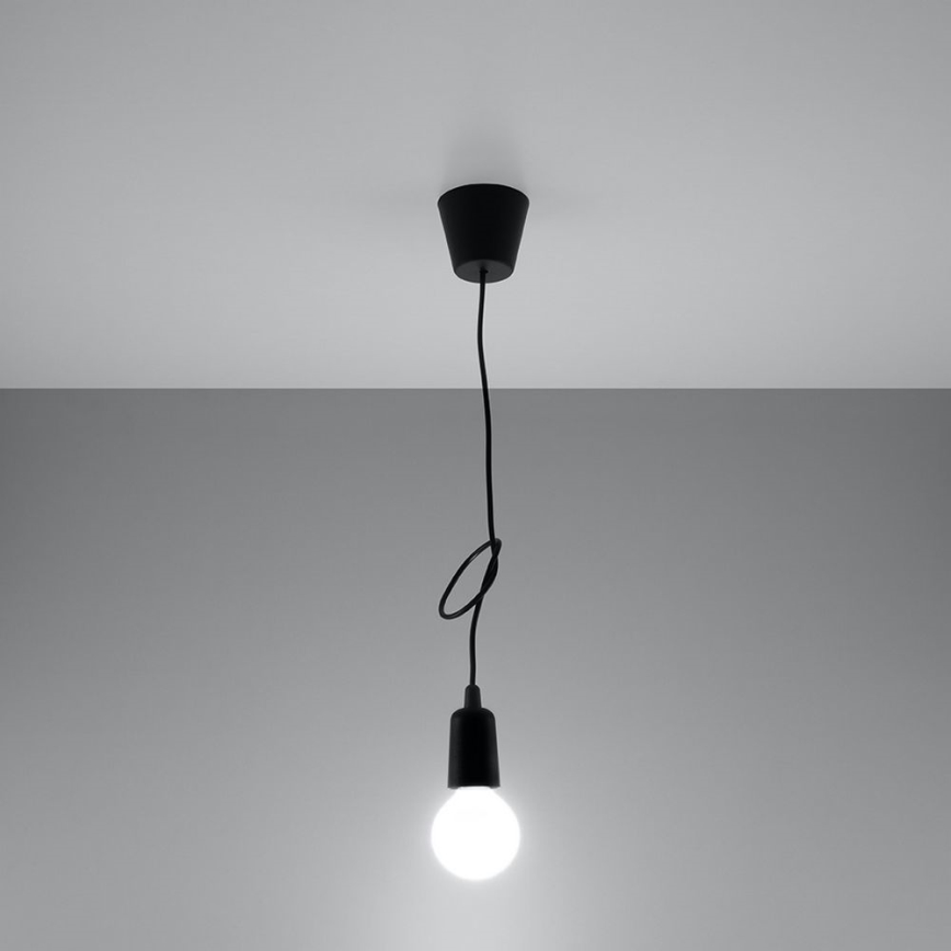 Lámpara colgante DIEGO 1xE27/60W/230V