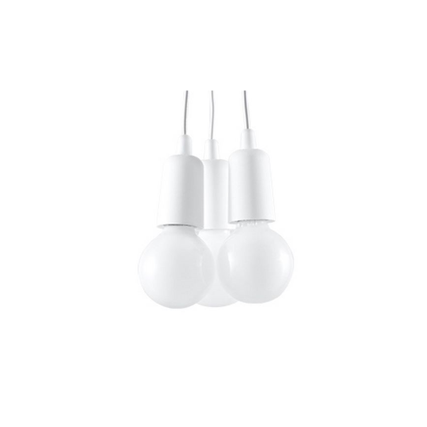 Lámpara colgante DIEGO 3xE27/60W/230V