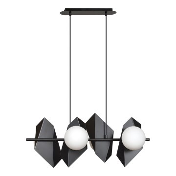 Lámpara colgante DRIFTON 4xE14/10W/230V negro