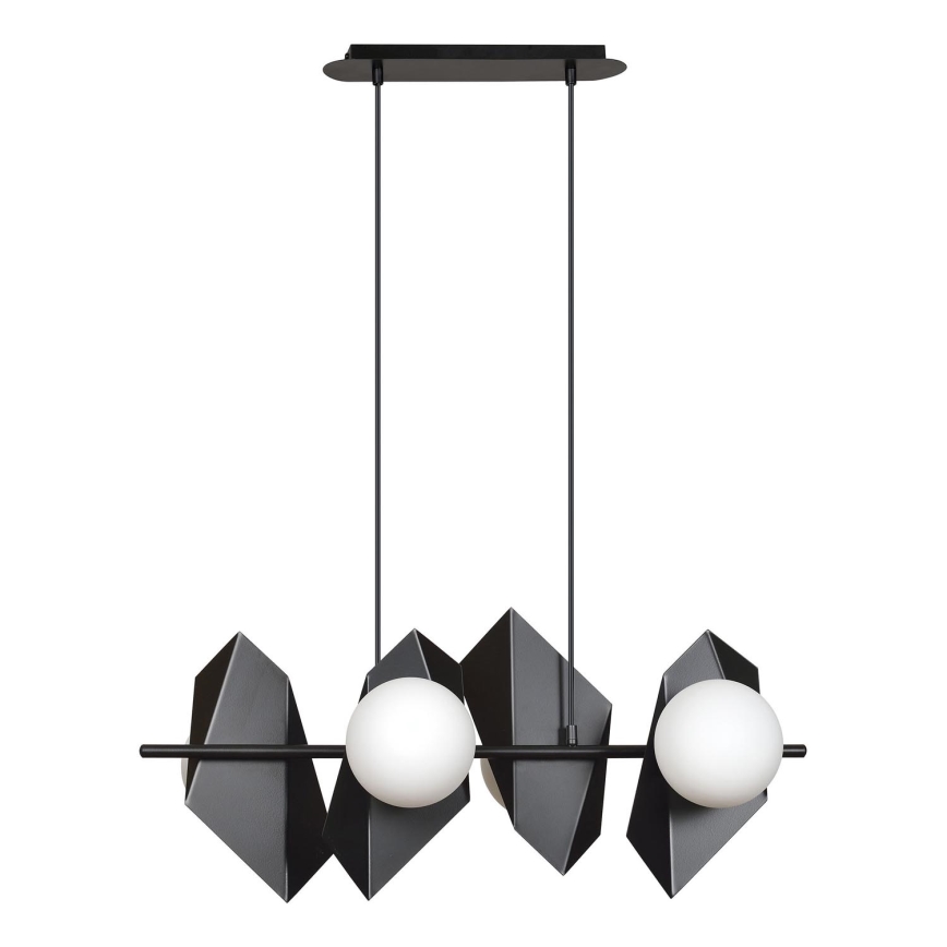 Lámpara colgante DRIFTON 4xE14/10W/230V negro