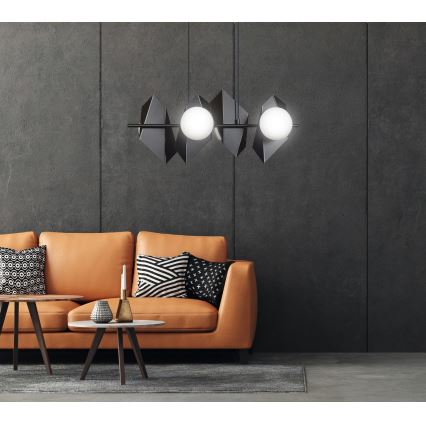 Lámpara colgante DRIFTON 4xE14/10W/230V negro