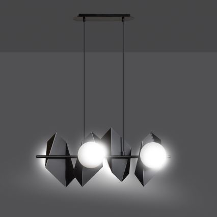 Lámpara colgante DRIFTON 4xE14/10W/230V negro