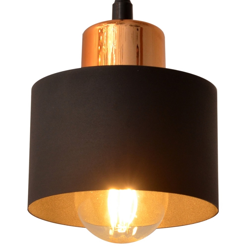 Lámpara colgante EDISON 2xE27/15W/230V