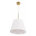 Lámpara colgante ELENA 1xE27/20W/230V blanco