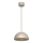 Lámpara colgante ELGUND 1xE27/15W/230V diá. 28,5 cm beige