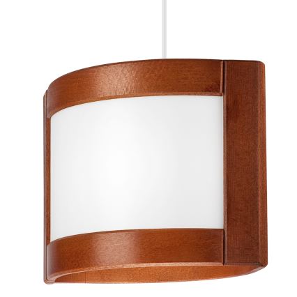 Lámpara colgante ELODIE 1xE27/60W/230V roble