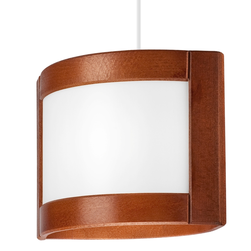 Lámpara colgante ELODIE 1xE27/60W/230V roble