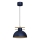 Lámpara colgante ESTATE 1xE27/15W/230V azul