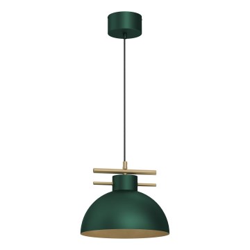 Lámpara colgante ESTATE 1xE27/15W/230V verde