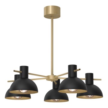 Lámpara colgante ESTATE MINI 5xE27/15W/230V negro