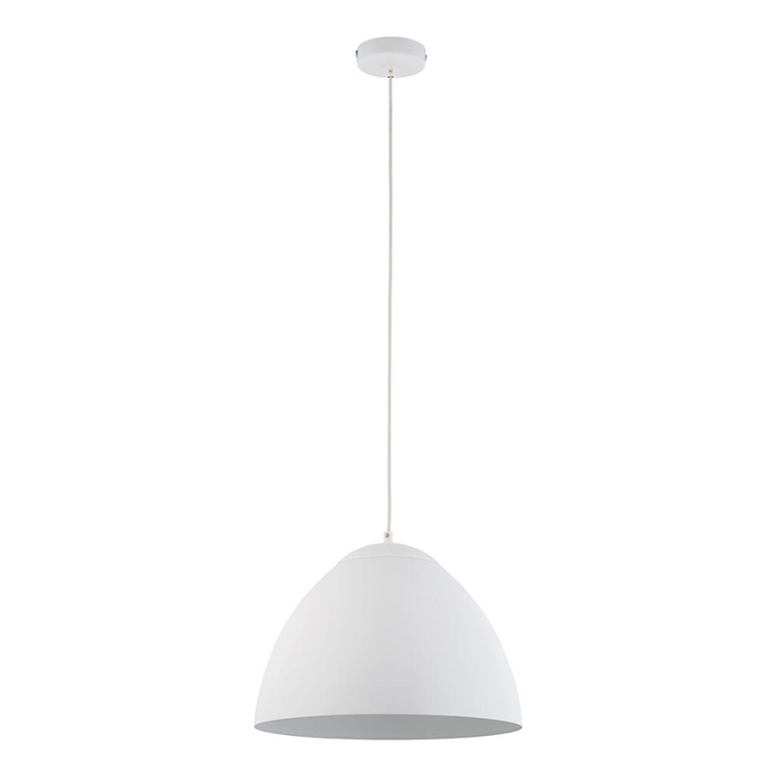 Lámpara colgante FARO 1xE27/60W/230V blanco