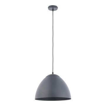 Lámpara colgante FARO 1xE27/60W/230V gris