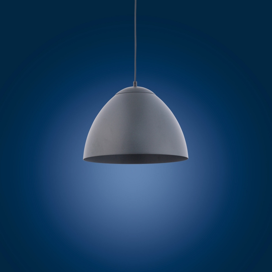 Lámpara colgante FARO 1xE27/60W/230V gris