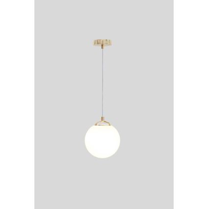 Lámpara colgante FIRA 1xE27/60W/230V dorado