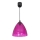 Lámpara colgante FLASH 1xE27/60W/230V rosa