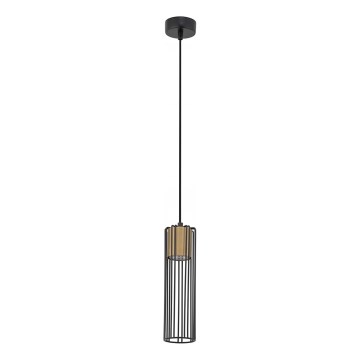 Lámpara colgante FOBIA 1xGU10/25W/230V negro/dorado